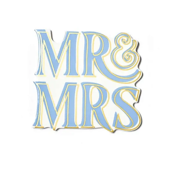 Wedding Showers^Happy Everything Blue Mr. And Mrs. Big Attachment By !