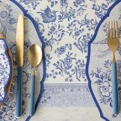Spring^Hester & Cook Blue Regal Peacock Runner