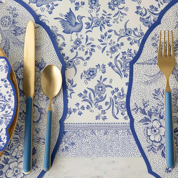 Spring^Hester & Cook Blue Regal Peacock Runner