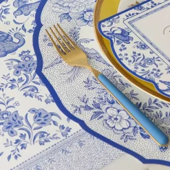 Spring^Hester & Cook Blue Regal Peacock Runner