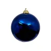 Ball Ornaments^Farrisilk Blue Shiny Ball Ornament, 6"