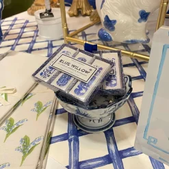 Spring^Two's Company Blue Willow Bandages Gift Box
