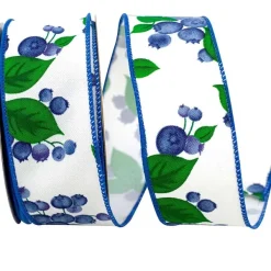 Ribbon^Reliant Ribbon Blueberry Twill Ribbon, 1.5" X 10Yd