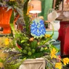 Table Decor^The Round Top Collection Bluebonnet Charm