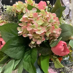 Spring Sprays^CRI Blush And Green Hydrangea Bush