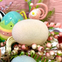Figurines^180 Degrees Blush Flocked Eggs