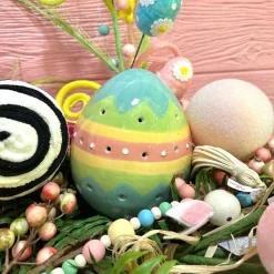 Figurines^180 Degrees Blush Flocked Eggs