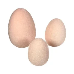 Focal Points^180 Degrees Blush Flocked Eggs