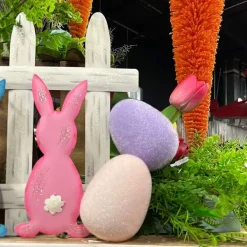 Focal Points^180 Degrees Blush Flocked Eggs