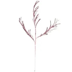 Sprays^Regency Blush Glitter Sequin Pampas Grass, 34"