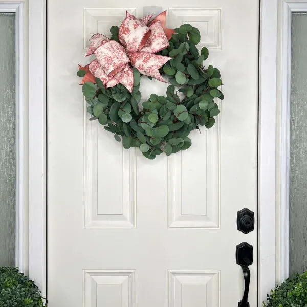 Creations^* Blushing Eucalyptus Wreath