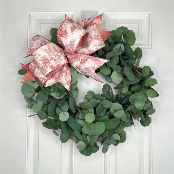 Creations^* Blushing Eucalyptus Wreath