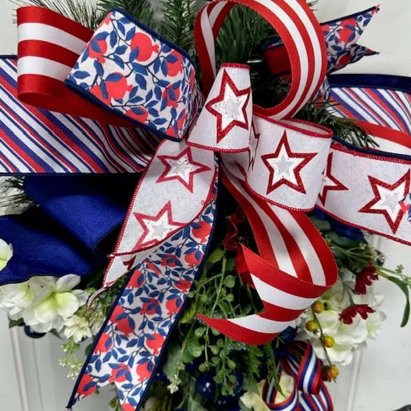 Door Decor^* Bold Stripes, Bright Stars Teardrop
