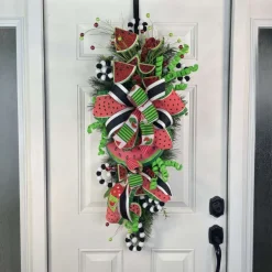 Ribbon^Craig Bachman Bold Watermelon Ribbon 2.5