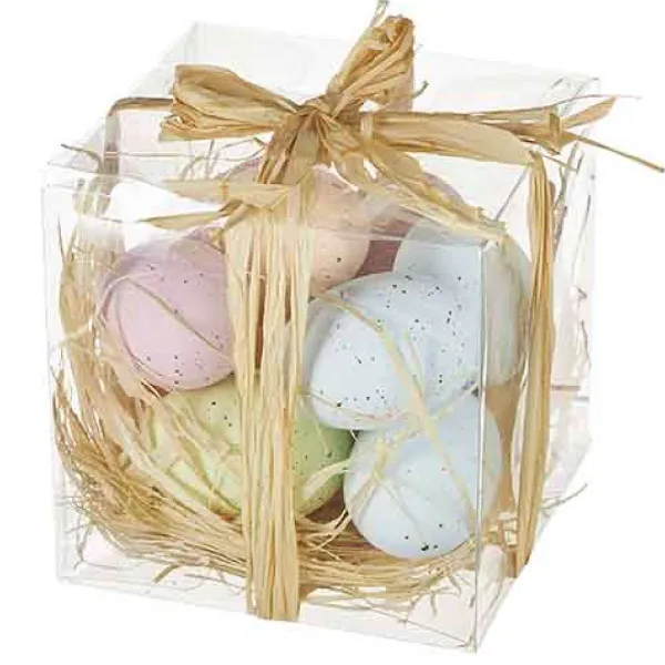 Focal Points^RAZ Box Of Multicolor Pastel Colored Eggs
