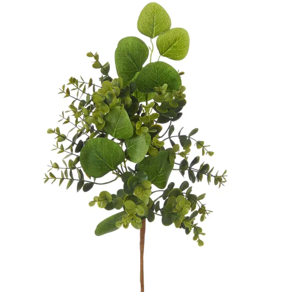 Floral Decor^RAZ Boxwood And Eucalyptus Pick