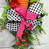 Ribbon^Farrisilk Bright Lime Burlap, 4" X 10Yd