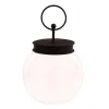 Table Decor^The Round Top Collection Bubble Jar With Black Lid By