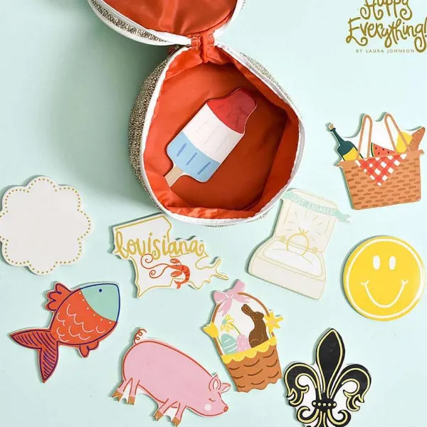 Spring Happy Everything^Happy Everything Bunny Basket Big Attachment By !
