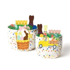 Spring^Happy Everything Bunny Basket Big Attachment By !