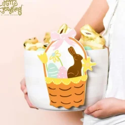 Spring^Happy Everything Bunny Basket Big Attachment By !