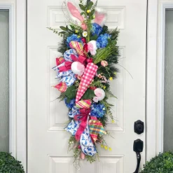 Creations^* Bunny Ears And Easter Cheers Teardrop