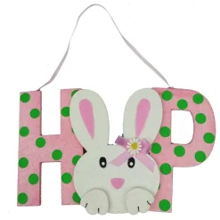 Signs^Liberty Floral Bunny Hop Sign