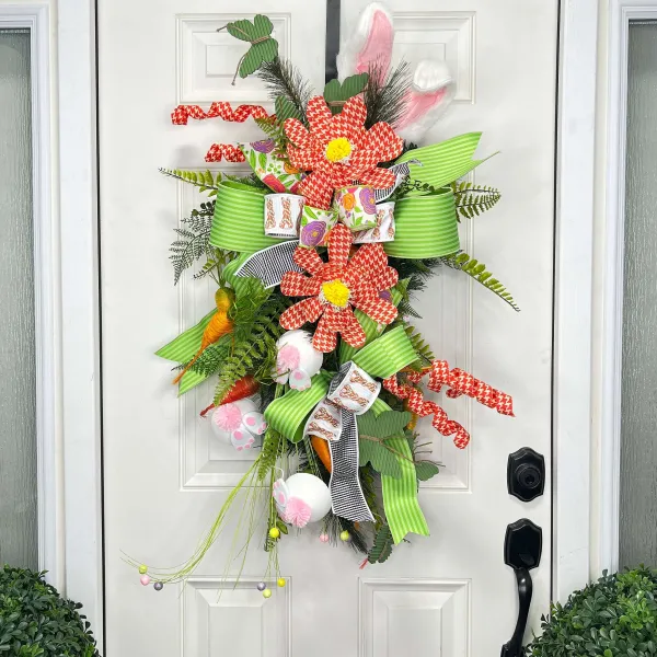Door Decor^* Bunny Hop Teardrop