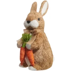 Table Decor^RAZ Bunny With Carrots, Small