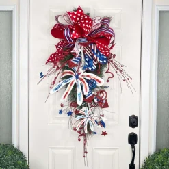 Creations^* Bursts Of Patriotism Teardrop