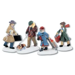 Table Decor^Department 56 Busy City Sidewalks-Christmas In The City
