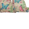 Ribbon^Reliant Ribbon Butterflies And Flowers Natural Ribbon, 2.5"X10Yd