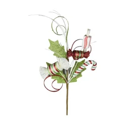 Picks^Direct Export Co. Candy & Holly Leaves Pick
