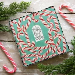 Wall Decor^The Round Top Collection Candy Canes Mini Gallery Art