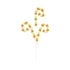 Sprays^Liberty Floral Candy Corn Felt Ball Spray