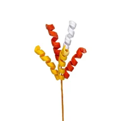 Floral^Liberty Floral Candy Corn Frizzy Curly Pick