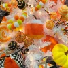 Figurines^Liberty Floral Candy Corn Pumpkin-Small