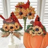 Table Decor^The Round Top Collection Cardinal Nest