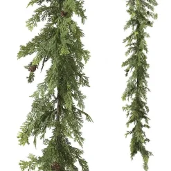 Table Decor^RAZ Cedar And Pinecone Garland