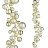 Happy New Year^RAZ Champagne Ball Garland, 4'