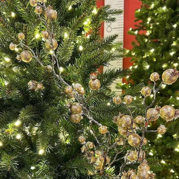 Sprays^Direct Export Co. Champagne Gilded Frosted Crabapple