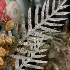Sprays^Regency Champagne Glitter Fern Spray