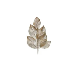 Sprays^Regency Champagne Magnolia Leaf Spray, 19.5"