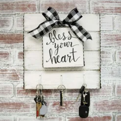Wall Decor^The Round Top Collection Charm Board With Hooks Display Base