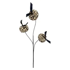 Floral^Liberty Floral Cheetah Fabric Pumpkin Spray