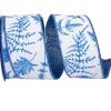 Spring Ribbon^Reliant Ribbon Chinoiserie Fern Ribbon, 2.5" X 10Yd