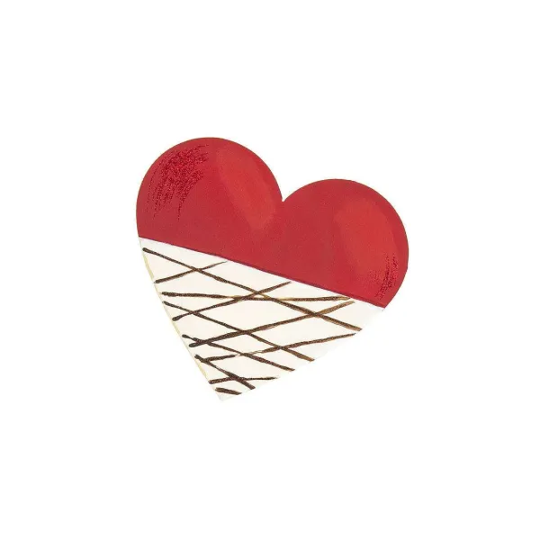 Wall Decor^The Round Top Collection Chocolate Dipped Heart Magnet