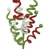 Picks^Liberty Floral Christmas Curly Ball Pick