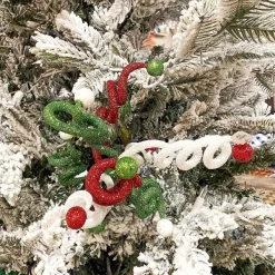 Picks^Liberty Floral Christmas Curly Ball Pick