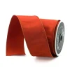 Ribbon^Farrisilk Cinnamon Taffeta Ribbon, 2.5" X 10Yd